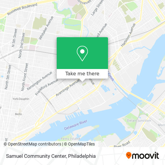 Mapa de Samuel Community Center