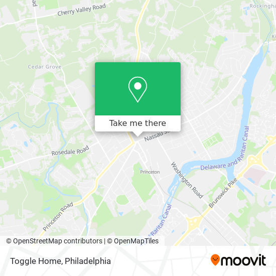 Mapa de Toggle Home