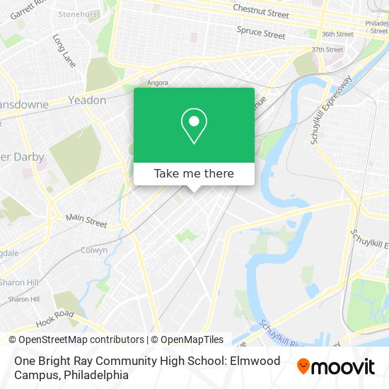 One Bright Ray Community High School: Elmwood Campus map