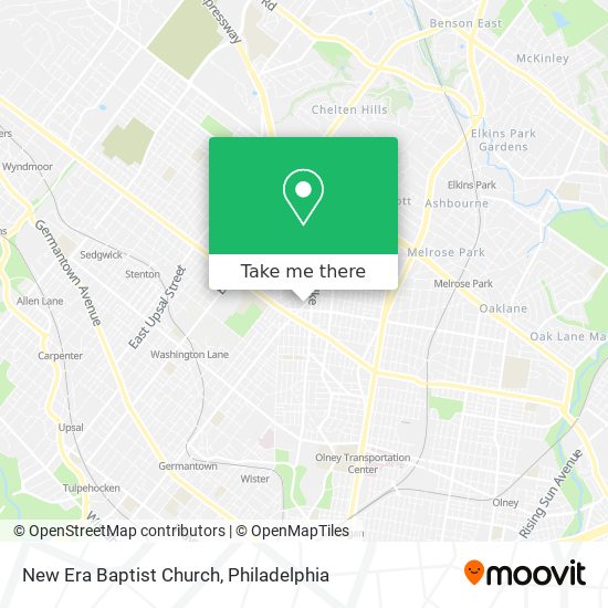 New Era Baptist Church map