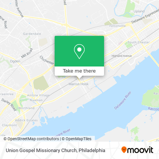 Union Gospel Missionary Church map