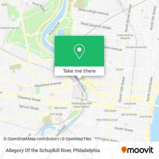 Mapa de Allegory Of the Schuylkill River