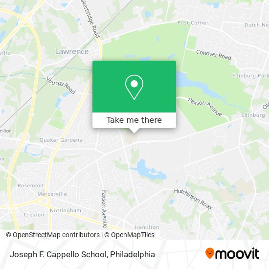 Joseph F. Cappello School map