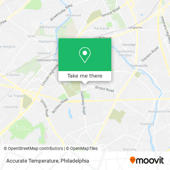 Accurate Temperature map