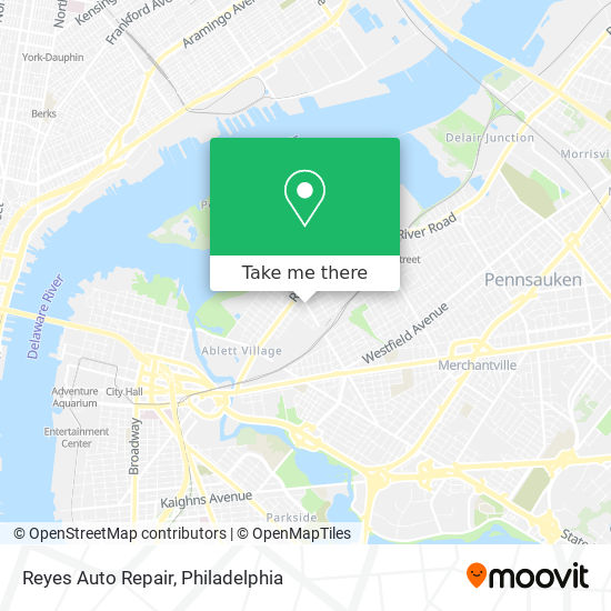 Reyes Auto Repair map