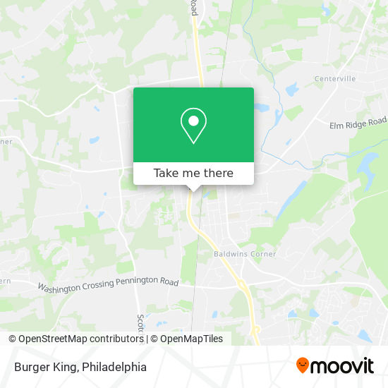 Burger King map