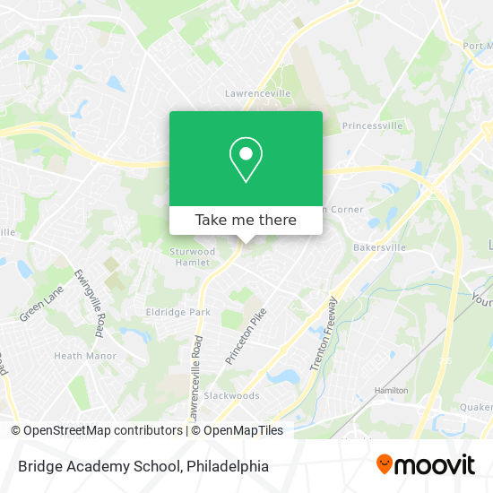 Mapa de Bridge Academy School