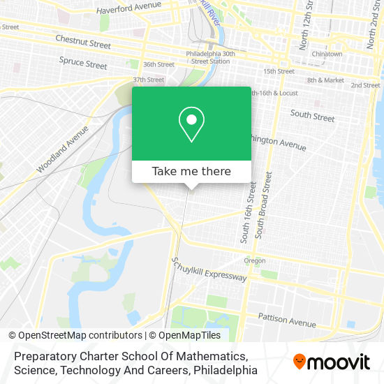Mapa de Preparatory Charter School Of Mathematics, Science, Technology And Careers