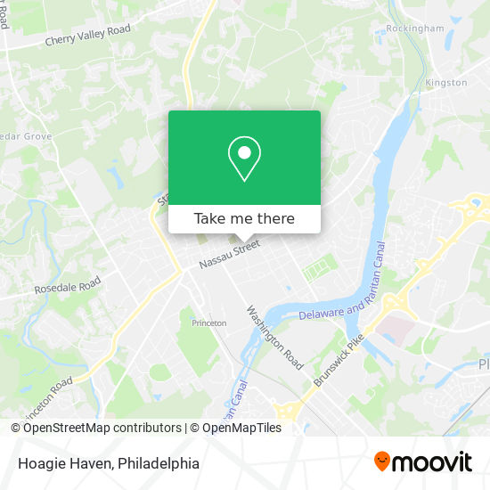 Mapa de Hoagie Haven