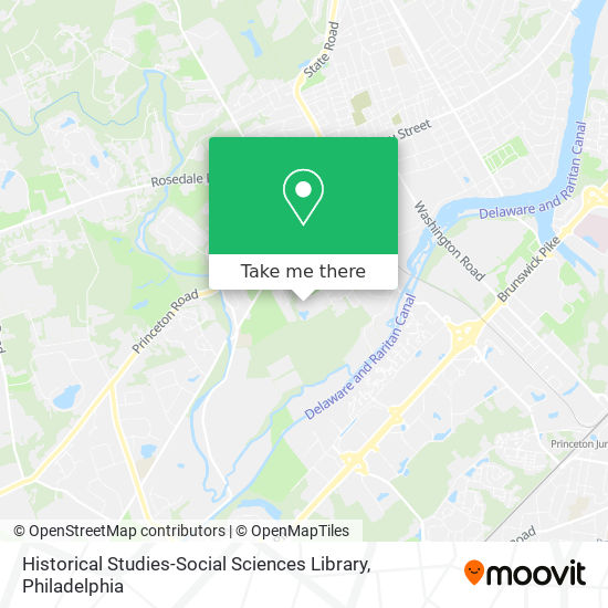 Mapa de Historical Studies-Social Sciences Library