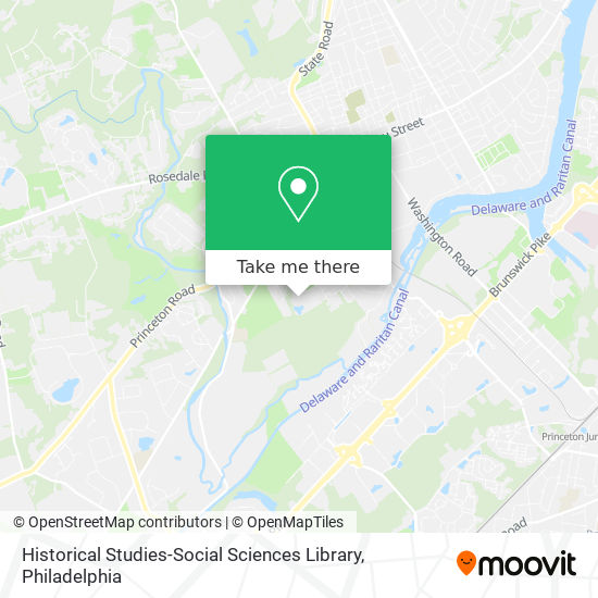 Historical Studies-Social Sciences Library map