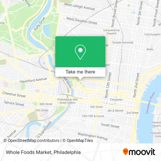 Whole Foods Market map
