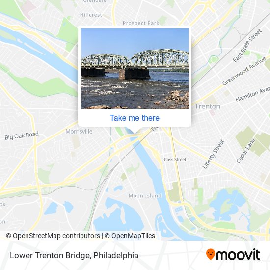 Mapa de Lower Trenton Bridge