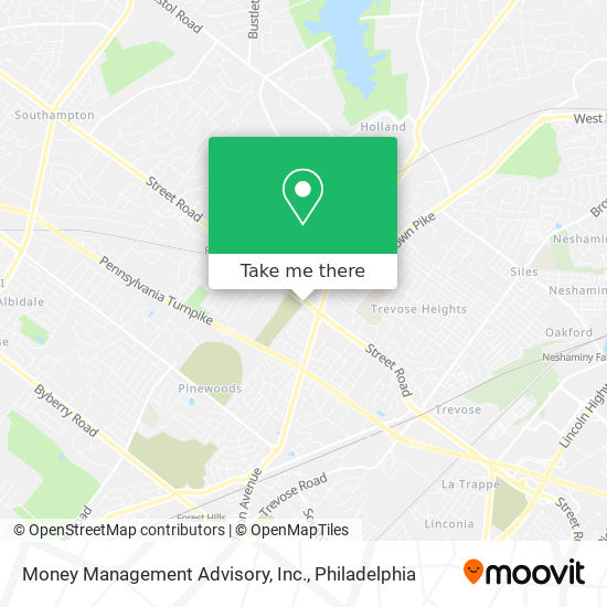 Money Management Advisory, Inc. map