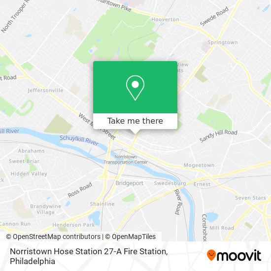 Mapa de Norristown Hose Station 27-A Fire Station