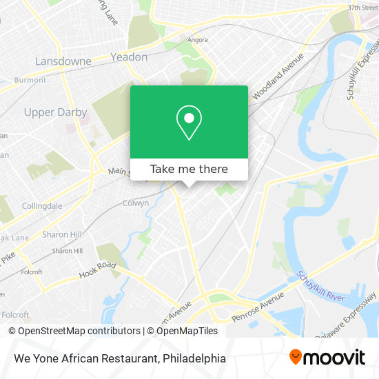 We Yone African Restaurant map