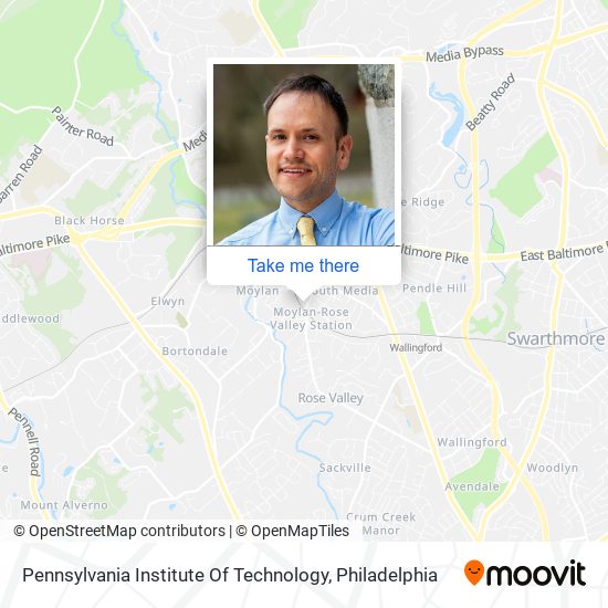 Mapa de Pennsylvania Institute Of Technology