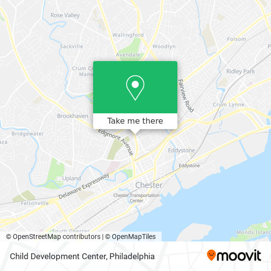 Child Development Center map