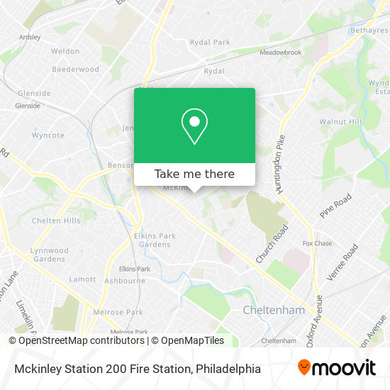 Mapa de Mckinley Station 200 Fire Station