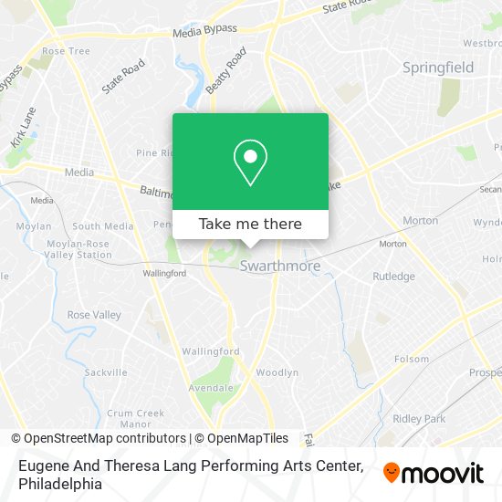 Mapa de Eugene And Theresa Lang Performing Arts Center