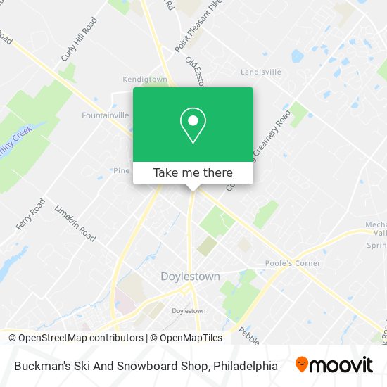 Mapa de Buckman's Ski And Snowboard Shop