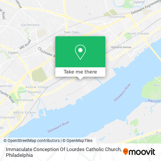 Mapa de Immaculate Conception Of Lourdes Catholic Church