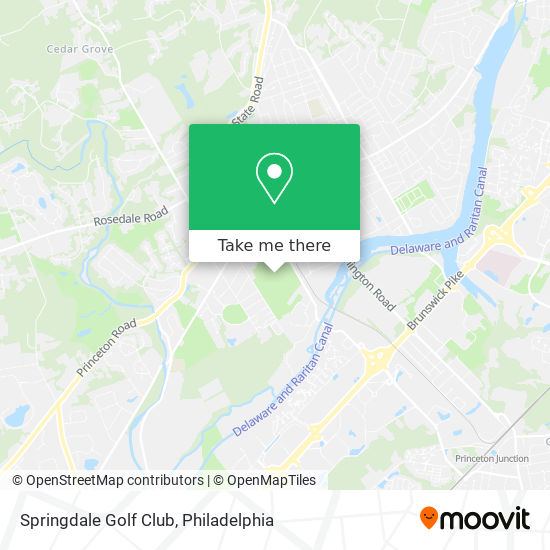 Mapa de Springdale Golf Club