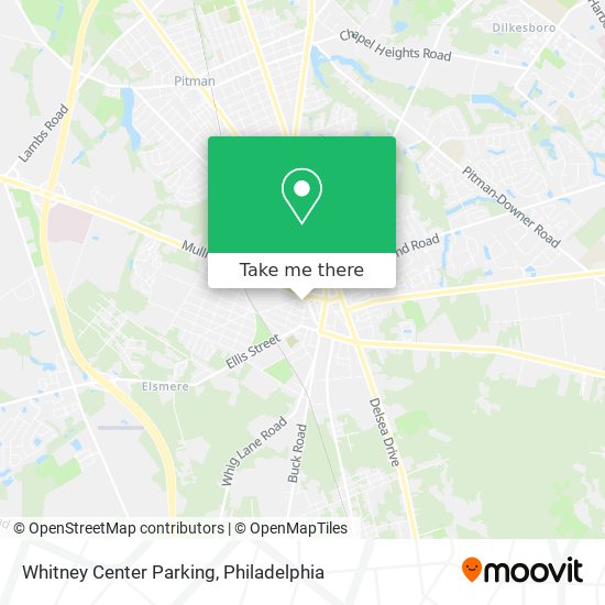 Mapa de Whitney Center Parking