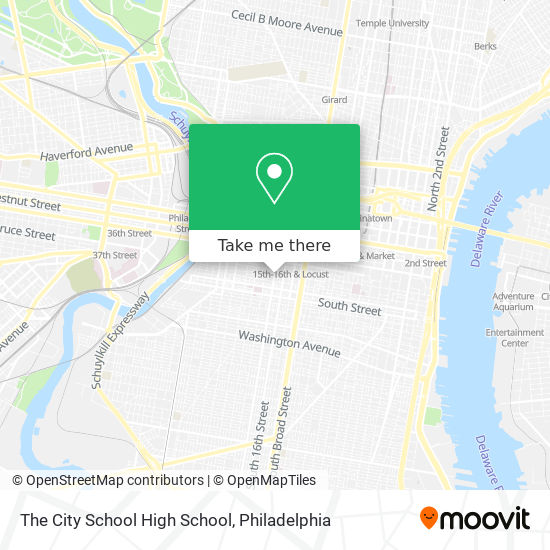 Mapa de The City School High School