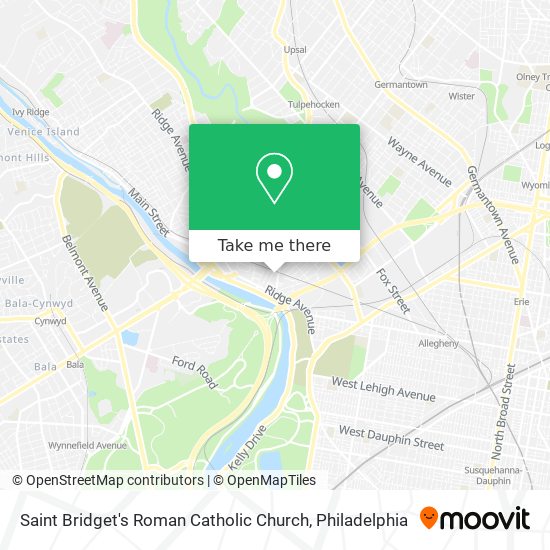 Mapa de Saint Bridget's Roman Catholic Church