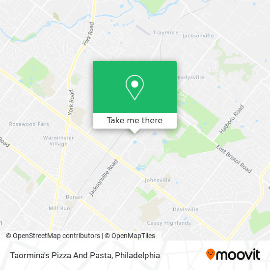 Taormina's Pizza And Pasta map