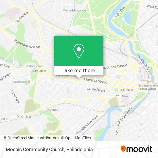 Mosaic Community Church map