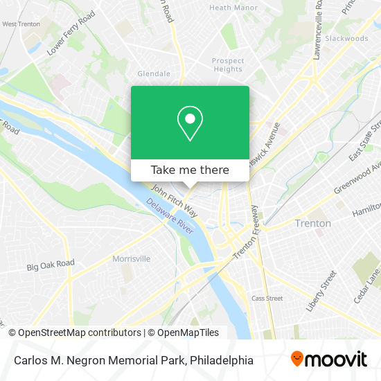 Carlos M. Negron Memorial Park map