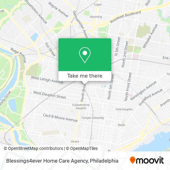 Blessings4ever Home Care Agency map