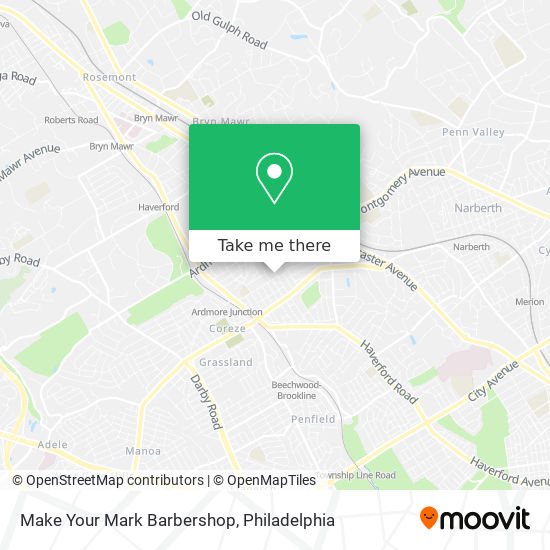 Make Your Mark Barbershop map