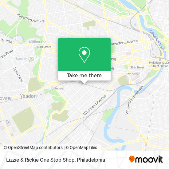 Lizzie & Rickie One Stop Shop map