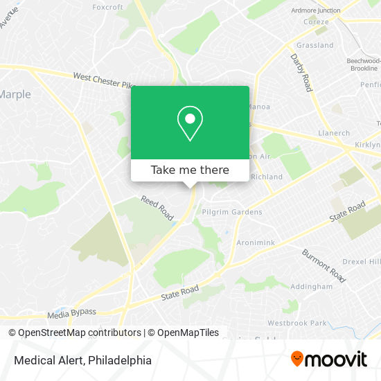 Medical Alert map