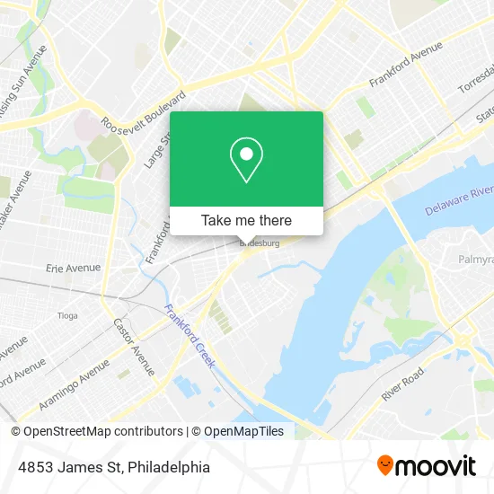 4853 James St map