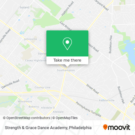 Mapa de Strength & Grace Dance Academy