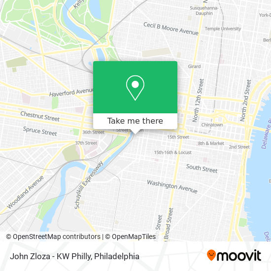 John Zloza - KW Philly map