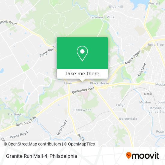 Granite Run Mall-4 map