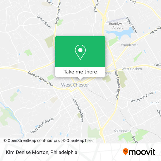 Kim Denise Morton map