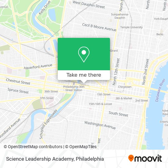 Science Leadership Academy map