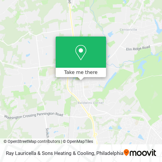 Mapa de Ray Lauricella & Sons Heating & Cooling