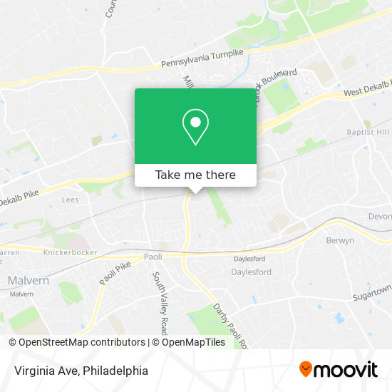 Virginia Ave map