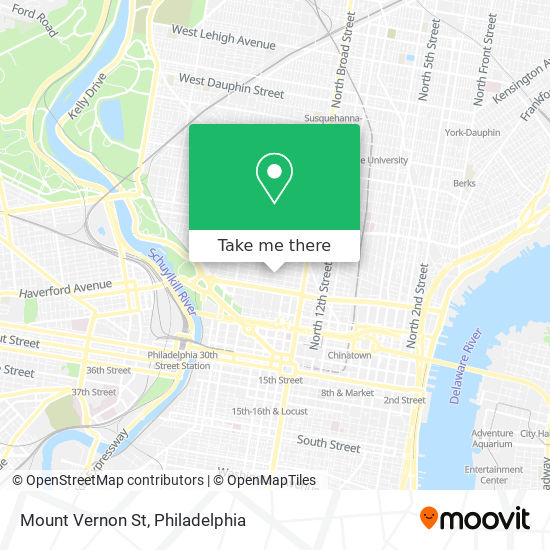 Mapa de Mount Vernon St