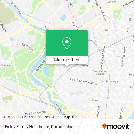 Finley Family Healthcare map