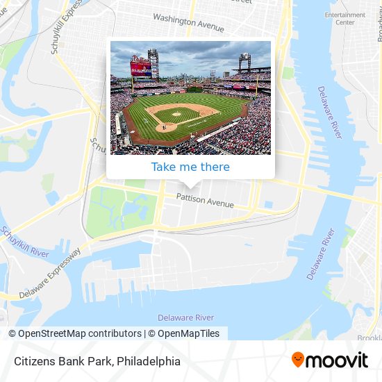 Citizens Bank Park Directions & Parking - Ballparks of Baseball
