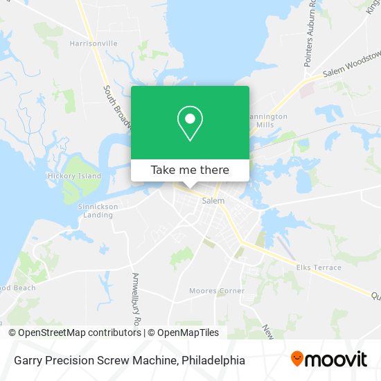 Mapa de Garry Precision Screw Machine