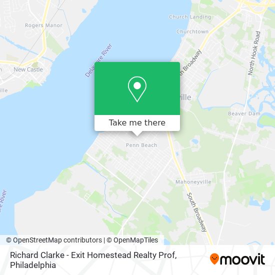 Richard Clarke - Exit Homestead Realty Prof map